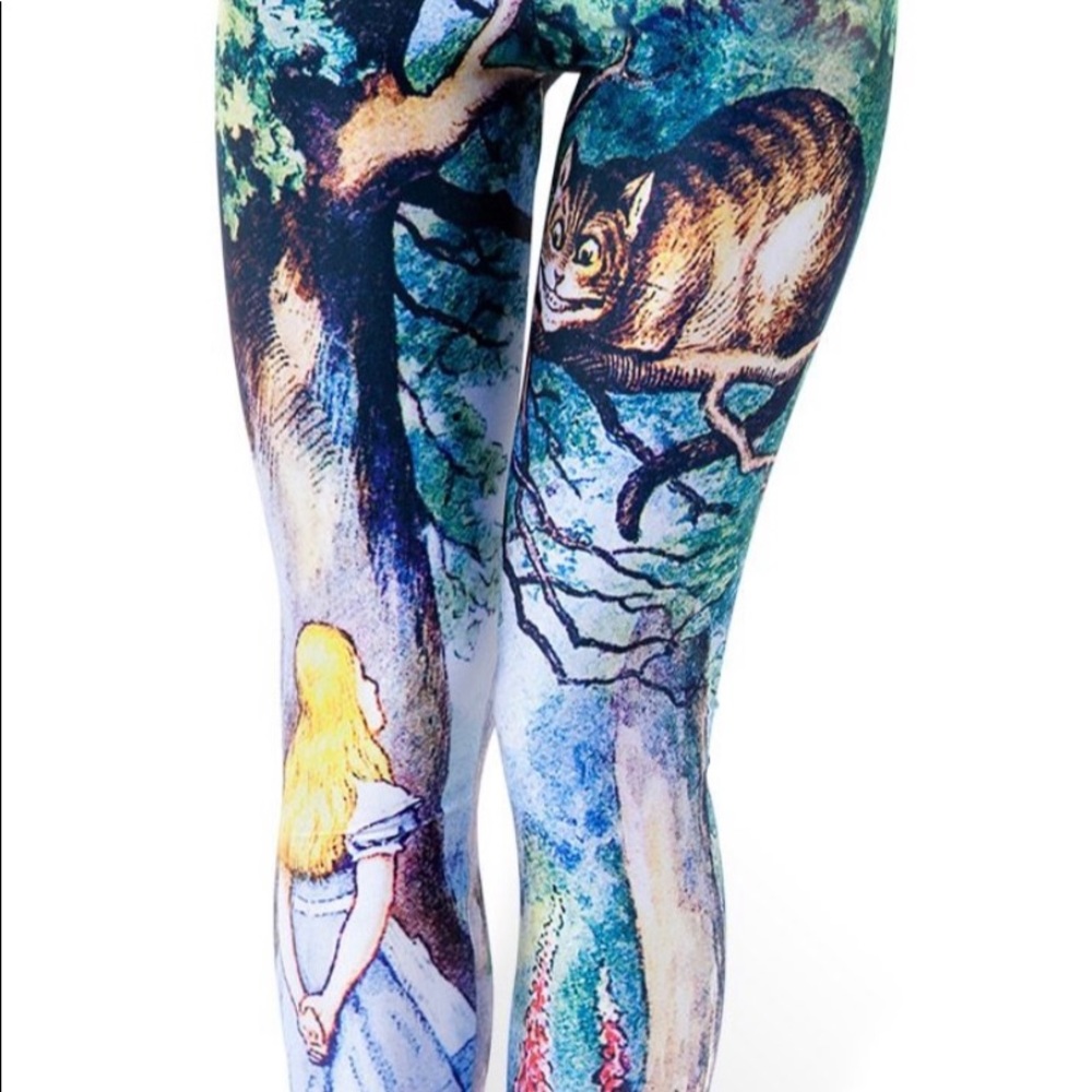 Disney.   Cheshire Cat legging